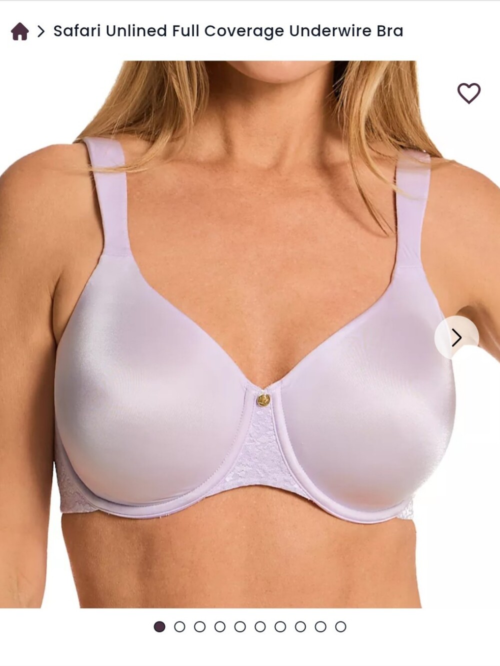 Le Mystere Safari Unlined Bra- 36C